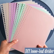 30/5 Holes Plastic Ring Binder Notebook cover( for A4/B5/A5/A6) Cuttable Ring Binding accessories