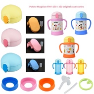 [Thermos Accessories] Japanese Thermos Children's Straw Thermos Cup FHV250/350 Cup Lid Button Straw 