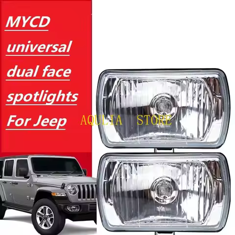 2 PCS 12V White OR Yellow sport light Truck halogen spotlight FX1155 jeep 4x4 fog lamp