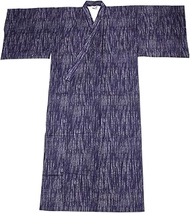 Japanese Yukata Scrub Pattern, Made in Japan (Suitable for Height 5 ft 7.9-70.9 inches (170-180 cm)