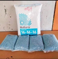 250gram pupuk NPK 16-16-16 MUTIARA pupuk npk mutiara kemasan repack pupuk daun dan buah