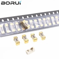 10PCS/LOT Gold foot 1808 125V 0451 SMD Fast blow Fuse 1A 2A 3A 4A 5A 6.3A 7A 8A 10A 0451 ultra-rapid