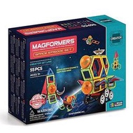 【韓國 Magformers 磁性建構片】太空探索 (55pcs) ACT06159