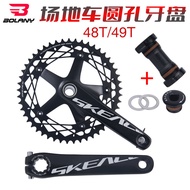Bolany Mountain Track Bike Round Hole Dead Speed Chainring Chainring Large Chainring 48T 49T Single 