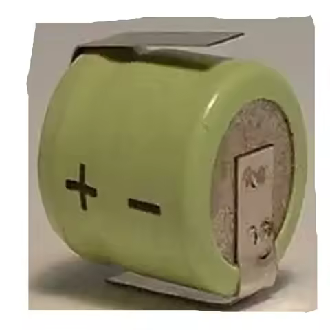 10Pcs/Lot 1.2V 1/4AAA 80MAh Ni-mh Rechargeable Battery With welding leg