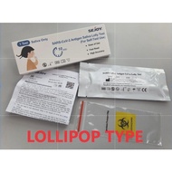 [POST IN 24H] Sejoy Covid-19 Saliva Antigen Rapid Test Kit 1 UNIT / SEJOY LOLLIPOP TEST KIT