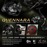 Reel Elito Queenara HG 1000/2000/3000 water Prof/Salt water