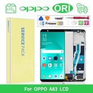 OPPO A83 CPH1729 LCD Display Screen+Touch Screen Digitizer Assembly Replacement Part with Frame