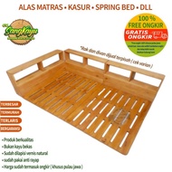 Dipan tempat tidur minimalis matras spring bed kayu - Divan90x200cm