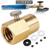 HOUEVIYS CO2 Adapter Homebrew Tank Connector Kit Cylinder Refill Adaptor for Sodastream