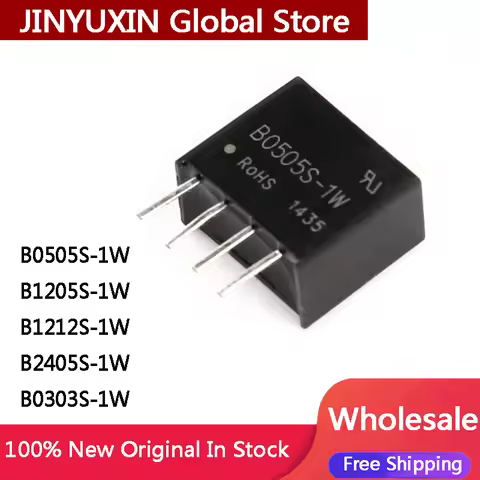 5Pcs New B0505S-1W B0505S B1205S-1W B1205S B1212S-1W B1212S B2405S-1W B2405S B0303S-1W B0303S Isolat
