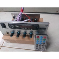 modul kit speaker aktif stereo plus USB player Bluetooth Berkualitas