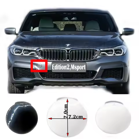 Front Cover Tow Fit 18-21 BMW GT 6 Series GT6 M SPORT G32 620dX 630iX 640iX Gran Turismo Front Tow C