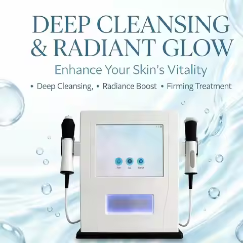 3 in 1 CO2 Nano-bubbles Technology Oxy Facial Machine Face Lifrting Skin Rejuvenation Skin Tightenin
