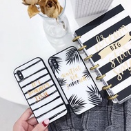 IG Summer Is Here Tempered Glass Back Case Apple i6/i6p/i7/7p/i8/8p/iX All-Inclusive Phone