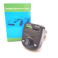 Bluetooth Handsfree FM Transmitter Dual USB Charger MP3 Player 5.0 TF Slot Hot T0L