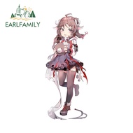 EARLFAMILY Arknights Car Sticker Motorcycle Racing Drifting Electric-Bicycle Vinyl Waterproof Decal 