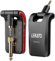 LEKATO Ws-60 Wireless Guitar Transmitter Guitar Wireless Receiver 2.4Ghz Electric Musical Instrument