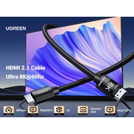 Dây Cáp HDMI 2.1 Ugreen 40178 40179 40180 40181 40182 HD150 (8k@60Hz eARC 48Gbps)