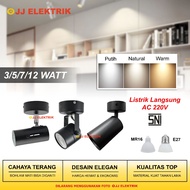 LED Ceiling Spotlight E27 and MR16 3W 5W 7W 12W - Spotlight Can Change Bulbs for Home, Shop, Cafe