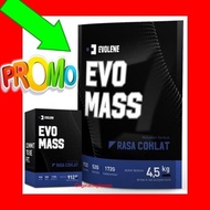 Evomass EVOLENE Evo Mass Strawberry Gainer 2lbs 2 lbs BPOM HALAL Fitness Supplement to Increase Body