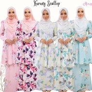 (PART 1) BRAND NEW IN KURUNG SCALLOP KURUNG MUSLIMAH AFA DESIGN (KP1-KP9) KURUNG RAYA 2024 AFA DESIG