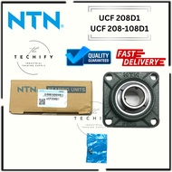 NTN UCF 208 / 208-108  D1 Square Flanged Pillow Block Bearing 100% ORIGINAL NTN 40mm OR 1 1/2 inch (