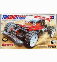 รถทามิย่า Tamiya Thoshot junior โครงใส สวยมาก Mini 4WD Let's & Go รถทามิย่าแรงๆ รถตรงปก ราคาถูก เกรด