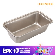 CHEFMADE Mini Loaf Pan 6-Inch Non-Stick Rectangle Bread and Meat Bakeware Loaf Pan FDA Approved for Oven and Instant Pot Baking WK9023