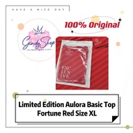 🎁 [Original正品-Cut code割码] Aulora™ Basic Top Fortune Red (XL) 1pc