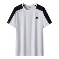 [ M-8XL]Sportwear T-shirt top  for men Fashion Men Tennis ice silk T-Shirts  plus size men clothing