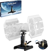 Display Stand for Lego Tie Bomber 75347 Building Kit, Adjustable Angle Multifunctional Holder, Toy S