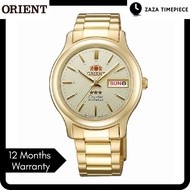 Orient 3 Star Classic ORFAB05003C Light Gold Dial Mineral Glass Stainless Steel Bracelet Automatic M