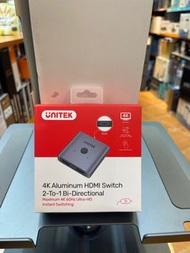 Unitek V1127A 4K Alum HDMI2.0 Switch