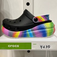 cross แท้ cross crush Clog 8 สี รองเท้าเสริมส้นผู้หญิง รองเท้าชายหาด ส้นหนา 8 สี ใส่สบาย สําหรับเดิน