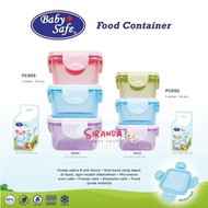 BABY SAFE Food Container FC002 60ml | FC003 150ml (Snack/MPASI Storage)