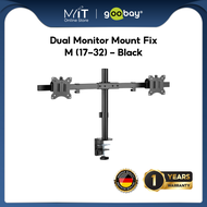 Goobay  Dual Monitor Mount Fix M (17-32) - Black