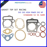 EX5 EX5 HIGH POWER EX5 HP Gasket Top Set Racing STD/53/55/56mm Apple New Spongecoat Material