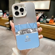 Manchester City  FC Etihad Stadium Phone case for iPhone 16 15 14 promax 13 12 11 pro X Xr Max 7/8 P