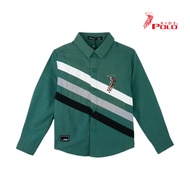 Polo Kids Boy Collar Long Sleeve Woven Shirt 03-103256