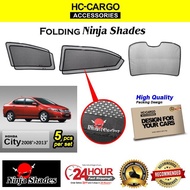 Honda City GM2 GM3 2008 - 2013 Magnetic Ninja Sun Shade Sunshade Ninja Sun Shade