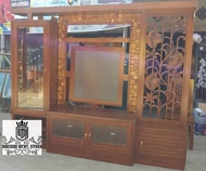 bufet tv partisi jati Jepara 2,5meter