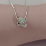 S925-Crown Noodle Necklace