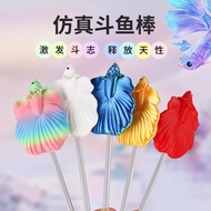 2026 New Products Thai Betta Fish Teasing Stick Fun Interactive Fish Teasing Tool Small Ornamental F