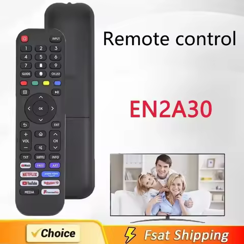 Universal Remote for All Hisense TV Remote Replacement Smart TV Remote for Hisense 4K UHD Android Sm