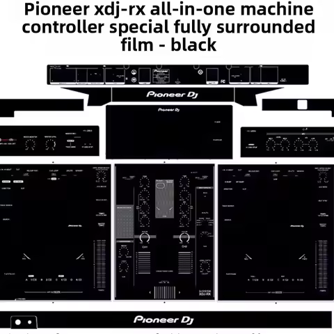 Pioneer DJ Film Protector XDJRX XDJ-RX Controller Full Surround Self Adhesive Protective Film Multic