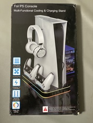 PS5 多功能散熱充電座