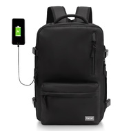 TINYAT 26L Travel Backpacks Weekender Expandable Carry-On Backpack for Airplanes Waterproof 16 inch