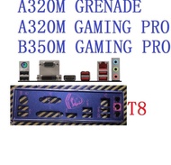 Original For MSI A320M GAMING PRO, A320M GAMING PLUS I/O Shield Back P