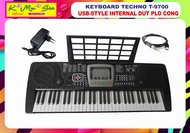 paket full set Techno T9700i g3 best seller keyboard T 9700 USB MP3 T-9700 internal style dut plo co
